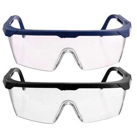 2pcs 2 frame colors high quality new safety goggles safety glasses eye protection ppe specs