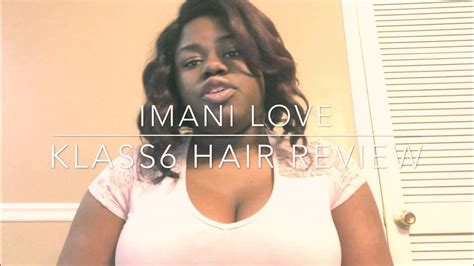 Erica Dixon Klass6 Hair Review Youtube