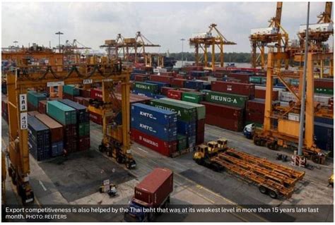 Thailand Exports Seen Up 6 To 8 This Year Shippers Asean Economic