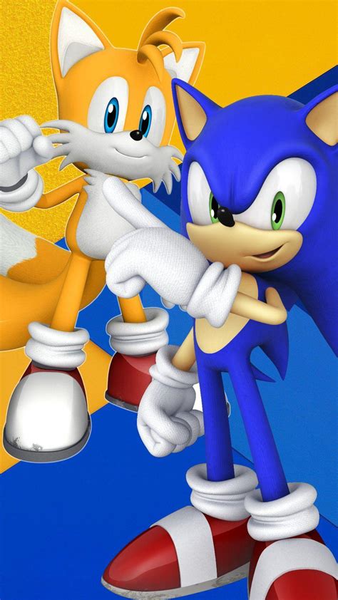 Sonic And Tails Background Wallpaper