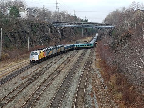 Passenger Train Came Off The Rails In The South End Halifax