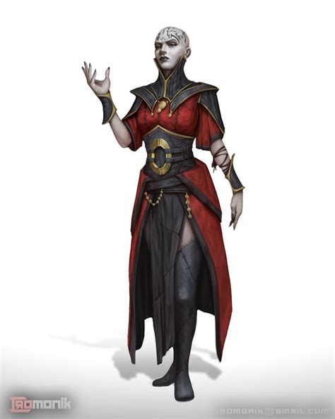Art Woman Red Wizard Of Thay Character Art Rdnd