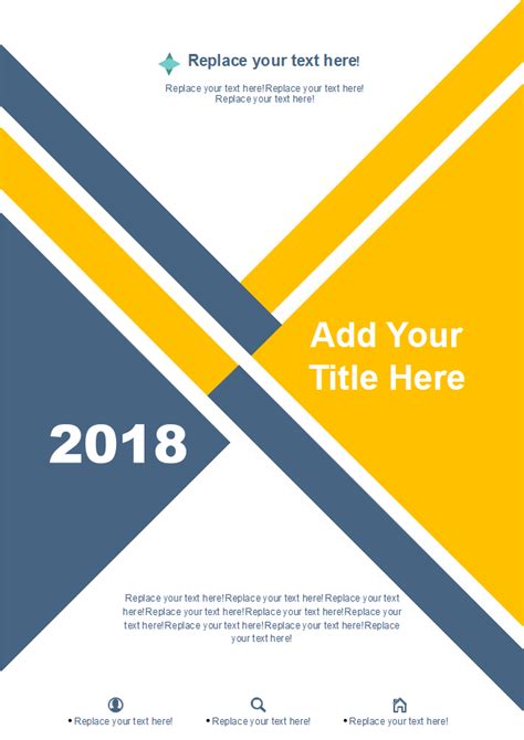 Free Commercial Annual Report Cover Templates