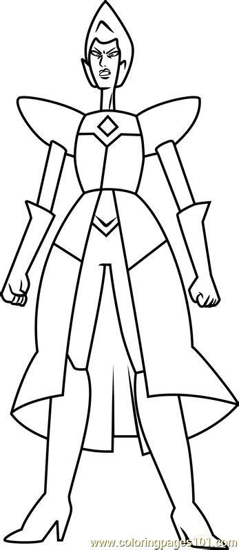 Steven universe coloring pages | print and color.com. Yellow Diamond Full Body Steven Universe Coloring Page ...
