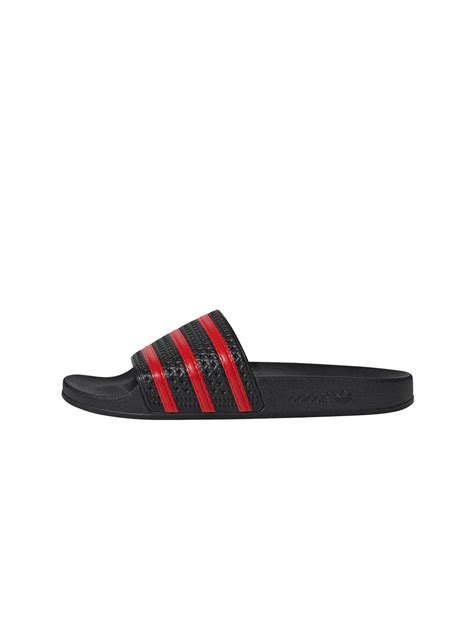 Buy Adidas Originals Adilette Sandal Mens Red Black Studio 88