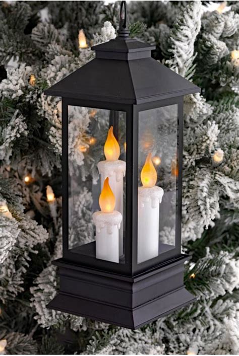Candle Lantern Ornament Battery Operated 125 Inch From Raz Buy Now