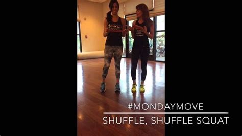 Monday Move Shuffle Shuffle Squat Squats Moving Cardio