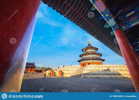 The Temple Of Heaven In Beijing China Stock Image Image Of Ming