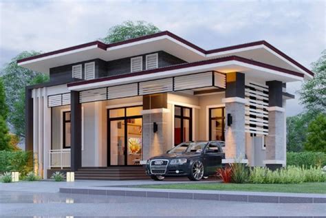 Membuat rumah minimalis dengan desain modern bisa ditempatkan lahan sempit ataupun lahan yang luas. LINGKAR WARNA: 7 desain rumah dengan garasi mobil di ...