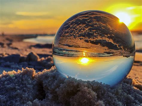 Crystal Ball Photography Sunrise In Orange Beach Al Crystal Ball