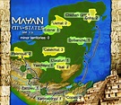 Mayan City-states Map