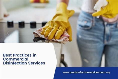 Best Practices In Commercial Disinfection Services