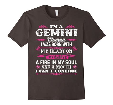 Gemini Shirt Im A Gemini Woman T Shirt Zodiac Birthday T Bn Banazatee