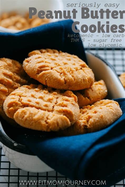 Can sugar free cookies actually taste good? Easy Low Carb Peanut Butter Cookies (Ketogenic, Low Carb ...