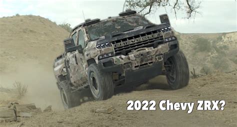 2022 Chevy Silverado 1500 Zrx Concept The Fast Lane Truck