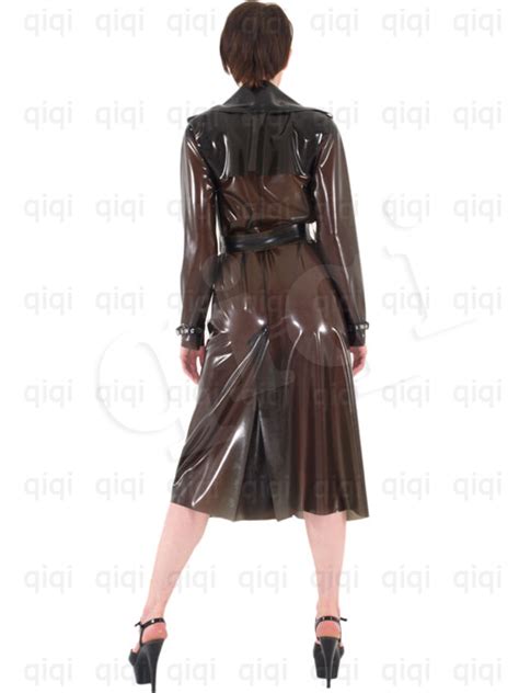 Latexrubbergummitrench Coat045mm Catsuit Long Suit Ebay