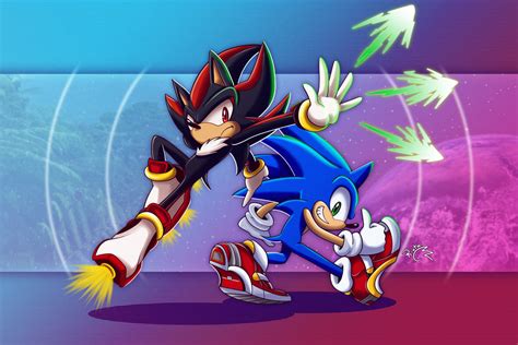 Sonic And Shadow Sa2 By Riotaiprower On Deviantart