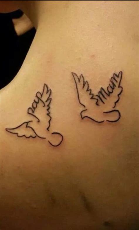 You can choose a simple tree silhouette to keep your memorial wrist tattoo small and uncomplicated. #tattoo #mam #pap #birds #vogels | Tattoos for daughters, Mom tattoos, Tattoo designs wrist