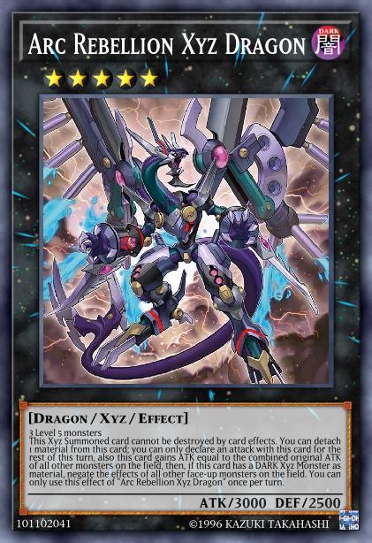 Arc Rebellion Xyz Dragon Card Information Yu Gi Oh Database