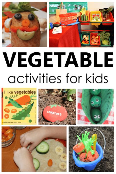 50 Vegetable Activities For Kids In Preschool And Kindergarten