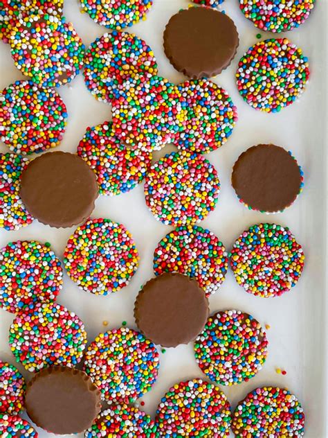 Homemade Chocolate Speckles Freckles Nonpareils Eat Live Travel