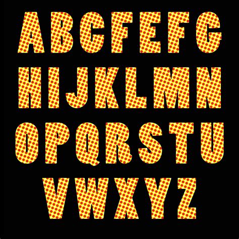 Polka Dot Alphabet Letters 10 Free Pdf Printables Printablee
