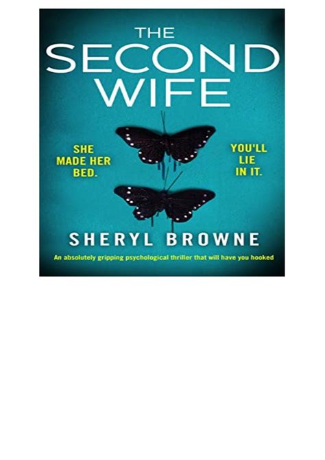 Readdownload The Second Wife An Absolutely Gripping Psychological