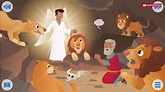 LA HISTORIA DE DANIEL 🦁 | Biblia para niños | Daniel y los leones ...