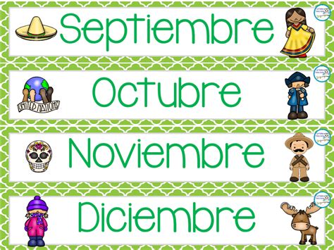 Calendario Movil 2017 Calendario Preescolar Calendario Carteles