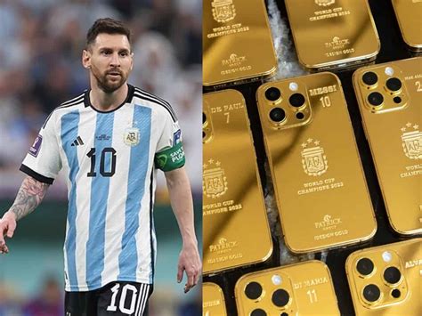 Messi Buys 35 Gold Iphones Worth A Staggering Rs 17cr Know Why