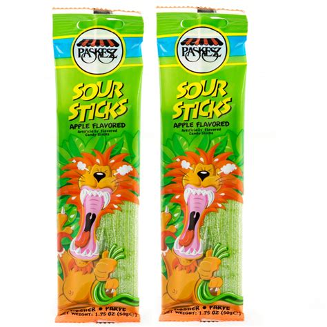 175 Oz Sour Sticks Green Apple • Kids Candy Shoppe • Bulk Candy • Oh