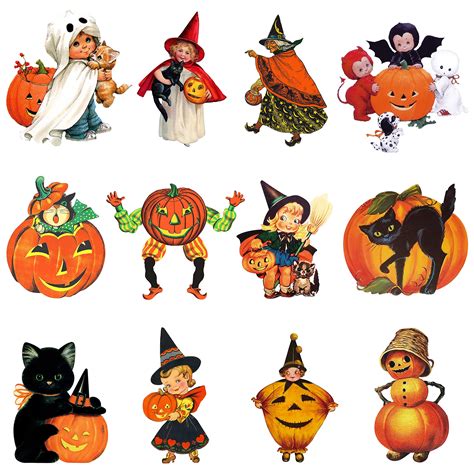 20 Retro Halloween Decorations Vintage And Nostalgic Ideas For A