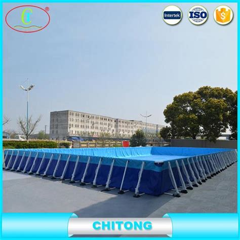 China 1236 Ft Intex Metal Frame Pool Customized Size