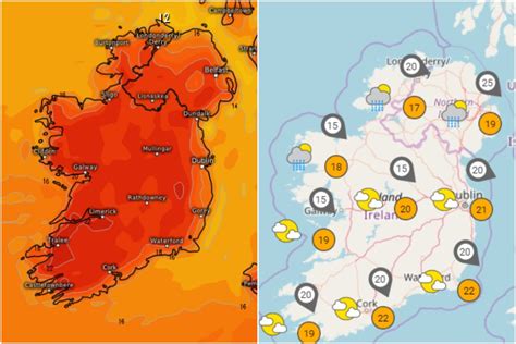 Irish Weather Forecast Weekend Scorcher Begins Today As Met Eireann Say Temperatures Could Hit