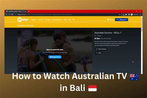 how to watch australian tv in bali easy geoblocking guide