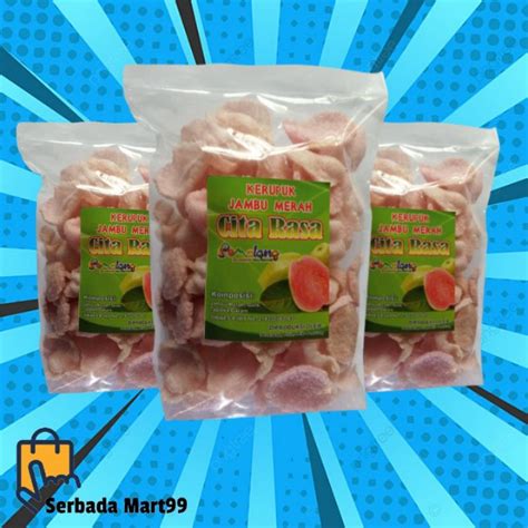 Jual Kerupuk Jambu Merah Oleh Oleh Khas Pemalang Shopee Indonesia