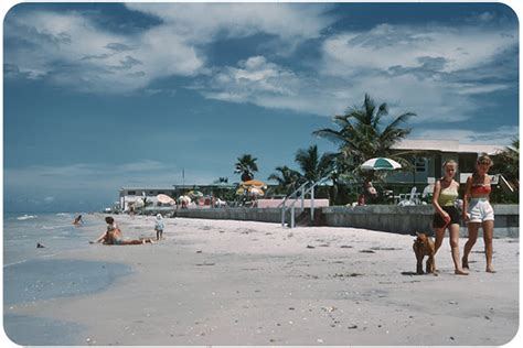 Wonderful Color Slides Document Everyday Life At Beaches In Florida