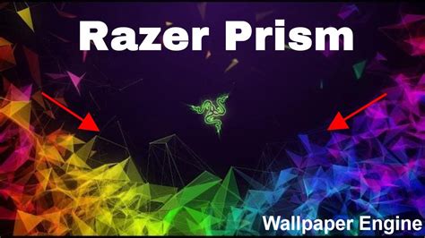 Razer Prism Live Wallpaper Wallpaper Engine Youtube