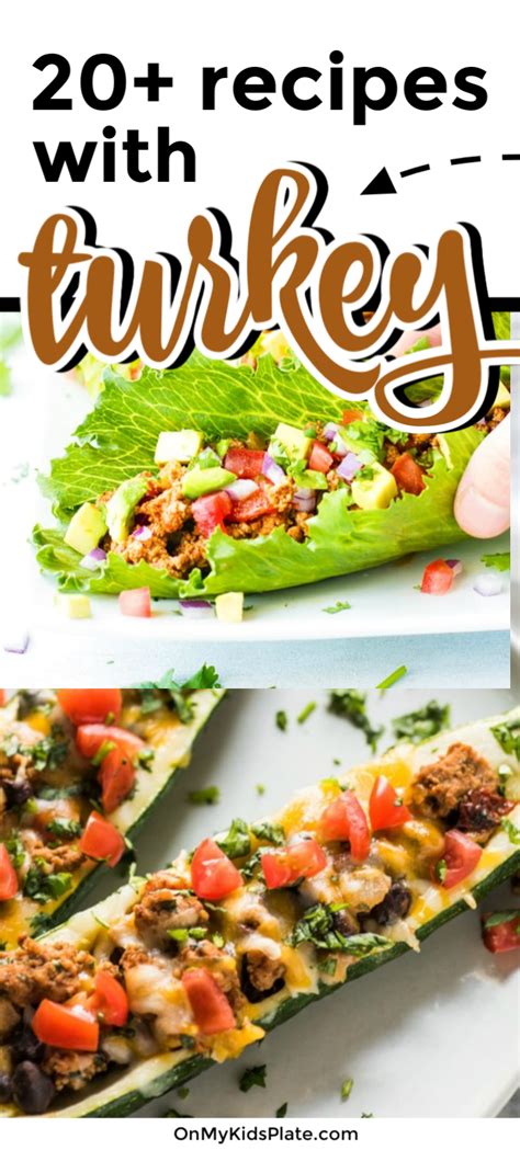 Need to use up leftover turkey from the holidays? 20+ Healthy Ground Turkey Recipes For Family Dinners | Ground turkey recipes, Healthy ground ...