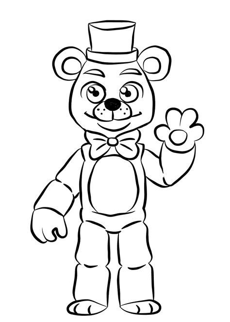 Freddys Five Nights Free Colouring Pages