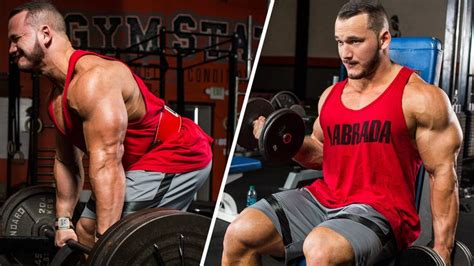 Hunter Labradas High Volume Back And Biceps Workout Back And Bicep