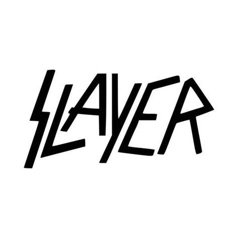 Buy Slayer Logo Vinyl Decal Sticker Online