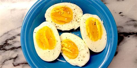 Add a splash of milk if you want them fluffier. How to Hard Boil Eggs | Recipe | Making hard boiled eggs, Hard boiled egg microwave, Boiled egg ...
