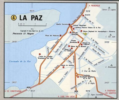 La Paz Baja California Map Klipy La Paz Baja California Map 1024x863 