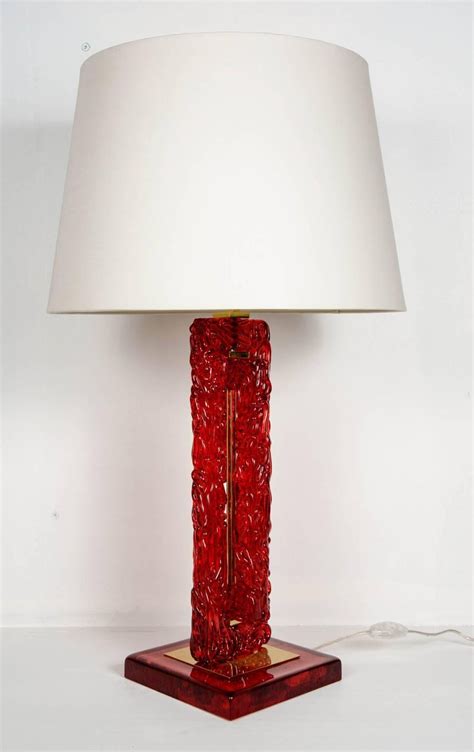 Pair Of Murano Glass Lamps For Sale At 1stdibs