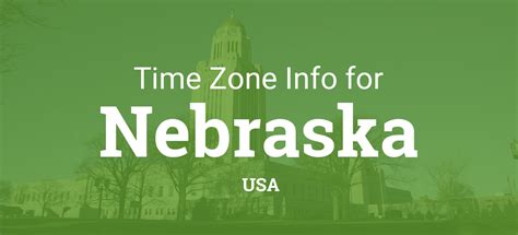 Time Zones In Nebraska United States