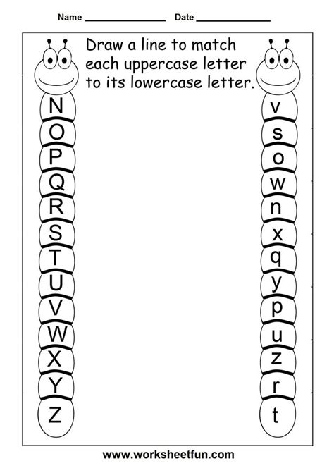 Printable Letter Recognition Activities