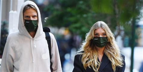 Elsa Hosk Conceals Her Baby Bump While Out In Nyc With Boyfriend Tom