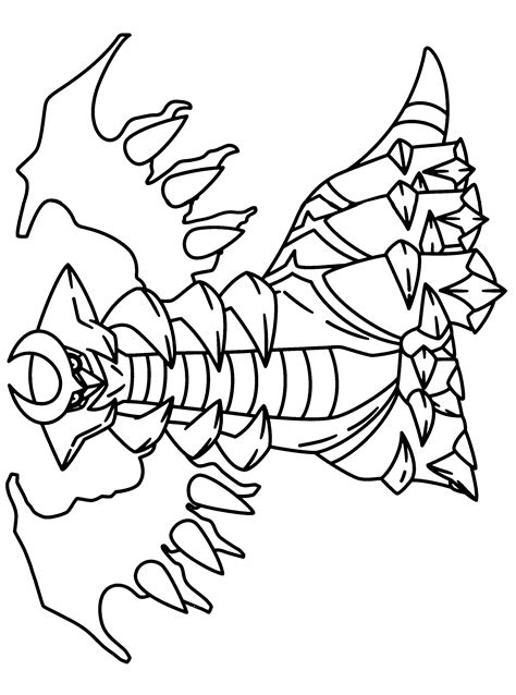 Giratina Coloring Pages Coloring Home