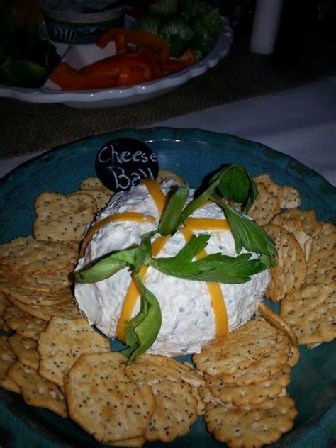 Pumpkin Shaped Cheesecake 8 Oz Philly Tub Of Chive Cream